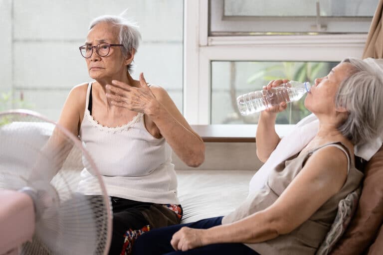 24-hour home care can help seniors stay cool and comfortable in hot weather.